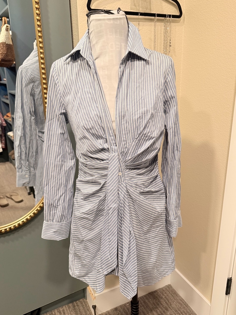 Hers & Mine Blue Stripe Dress
Large (medium)